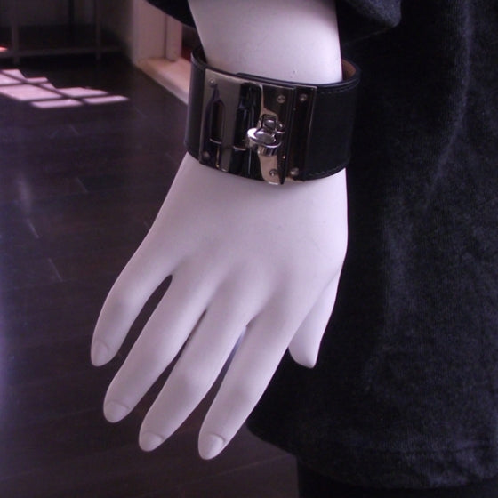 Hermes Calf Leather Adjustable Bracelet 2 of 6