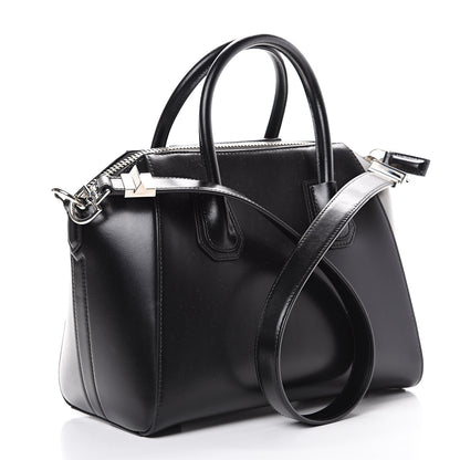 Givenchy Shiny Lord Calfskin Small Antigona Black 2 of 9