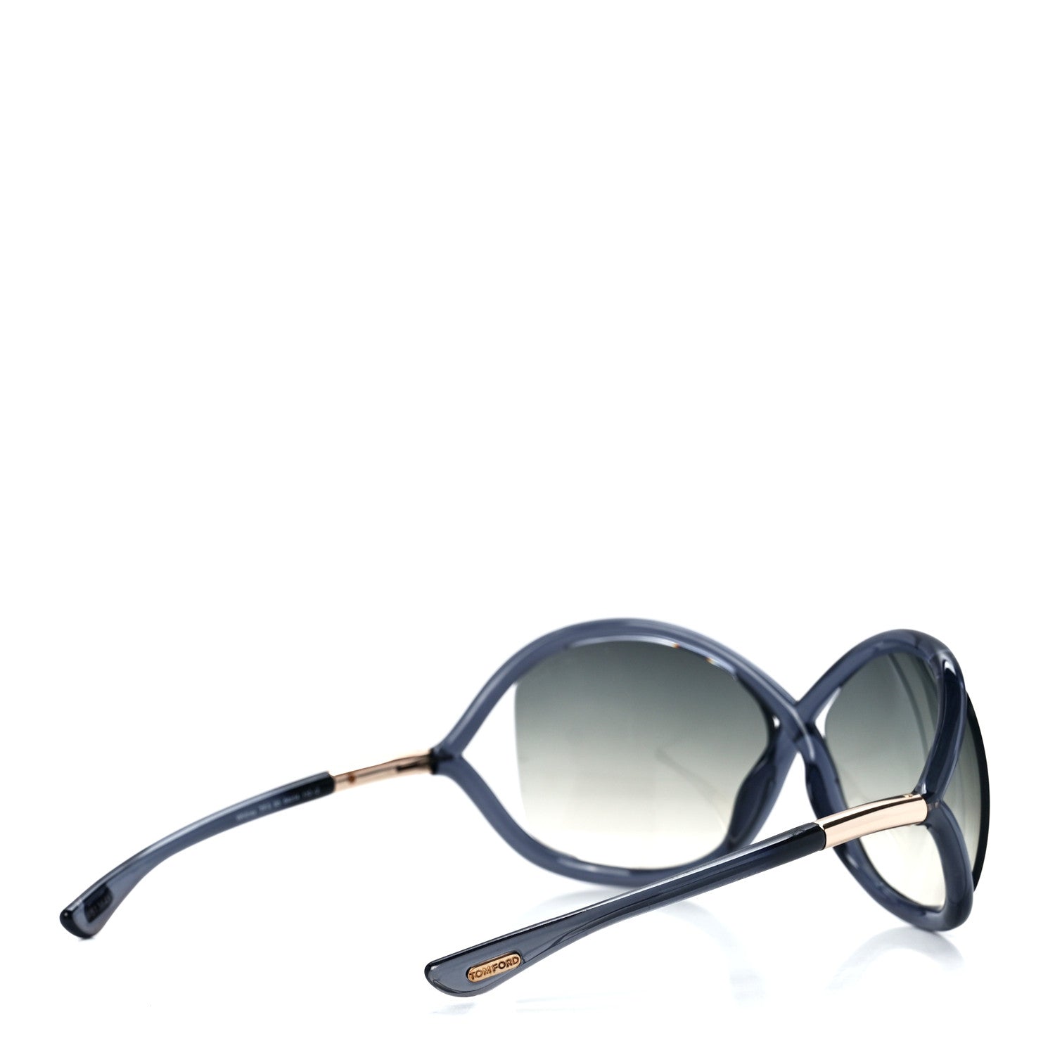 Tom Ford Acetate Whitney Crossover Sunglasses TF9 Light Blue 4 of 8