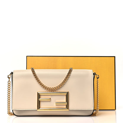 Fendi Vitello Palmellato Wallet on Chain with Pouches Camelia 12 of 12