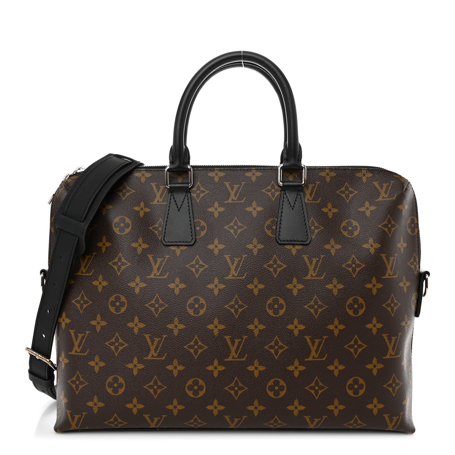Louis Vuitton Monogram Macassar Porte-Documents Jour 1 of 9