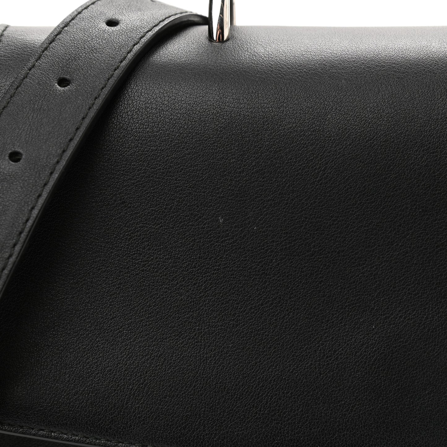 Smooth Calfskin Small Tri-Color Be Dior Flap Black Grey Yellow