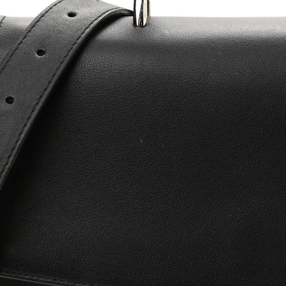 Christian Dior Smooth Calfskin Small Tri-Color Be Dior Flap Black Grey Yellow 13 of 13