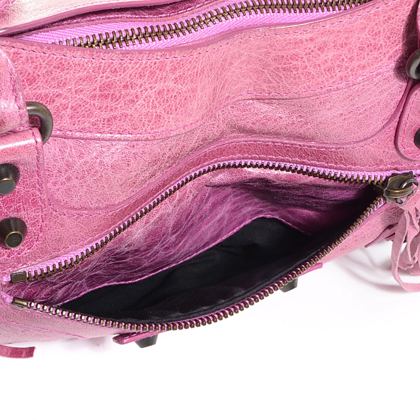 Agneau Classic Hardware First Magenta