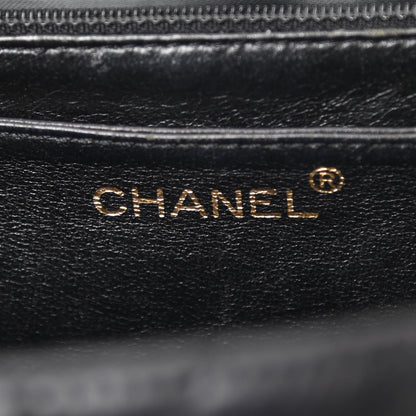 Chanel Caviar Quilted Jumbo Kelly Flap Black 6 of 14