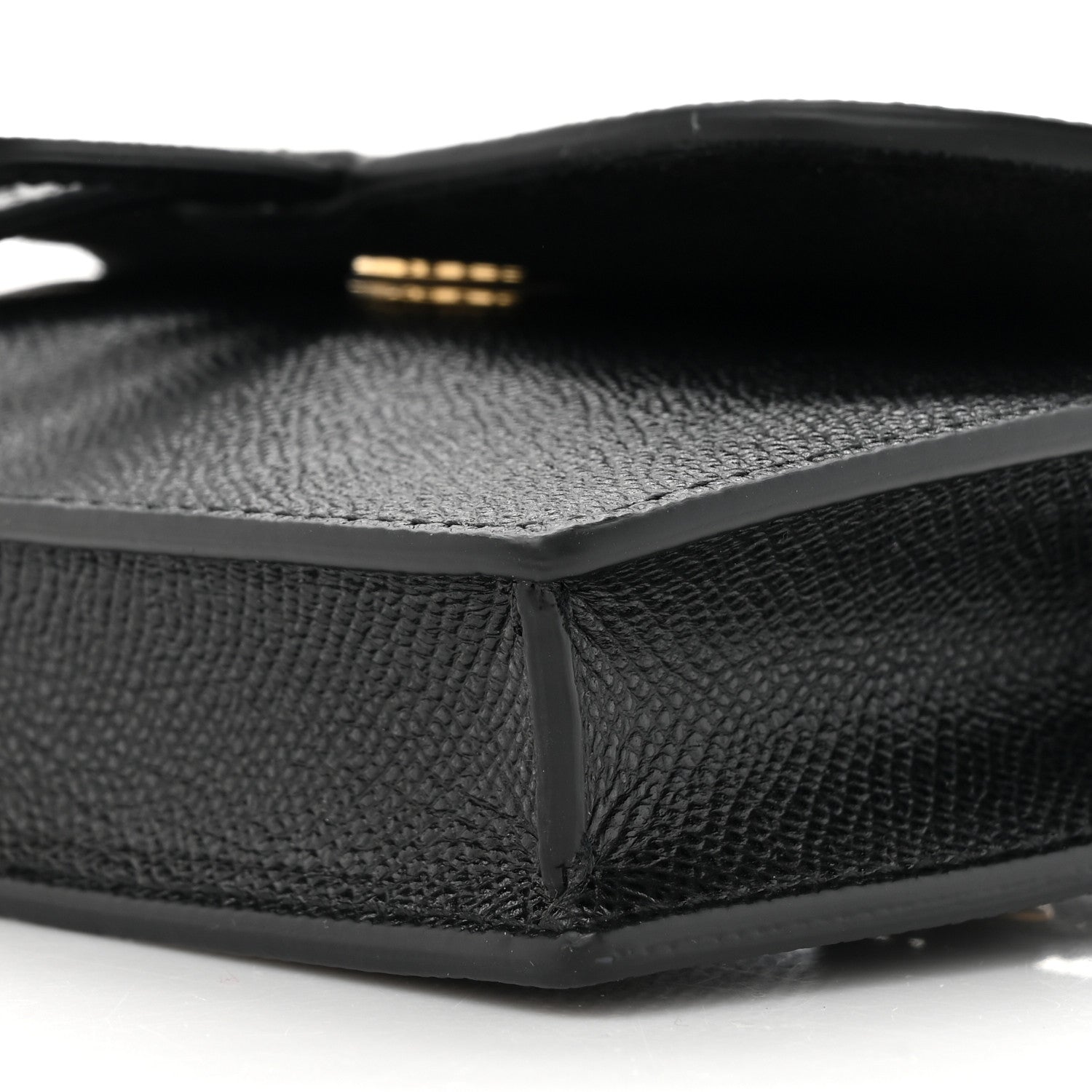 Christian Dior Grained Calfskin Saddle Belt Bag Black 9 of 11