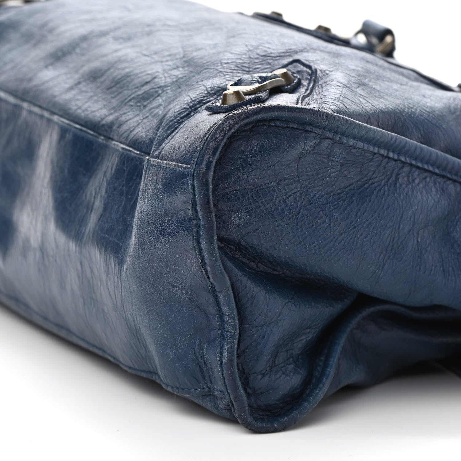 Balenciaga Agneau Classic Hardware City Bleu Obscur 9 of 17
