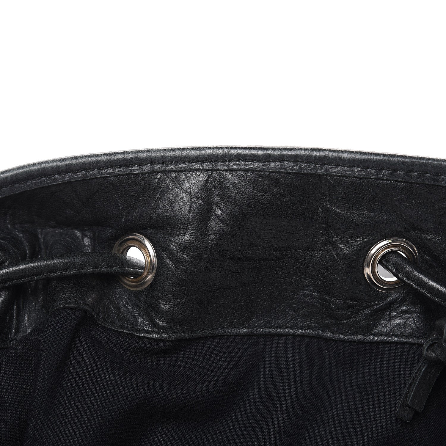 Balenciaga Agneau Giant 21 Silver Hardware Pompon Black 18 of 18