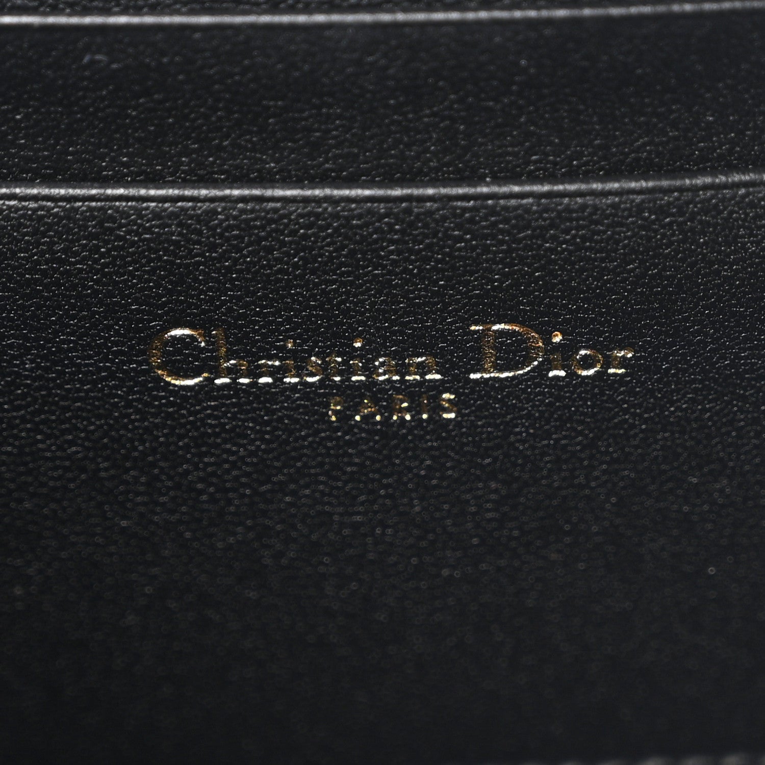 Christian Dior Calfskin Macrocannage Caro Box Bag Black 6 of 10