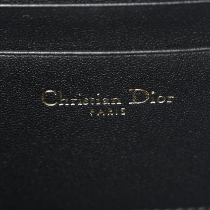 Christian Dior Calfskin Macrocannage Caro Box Bag Black 6 of 10