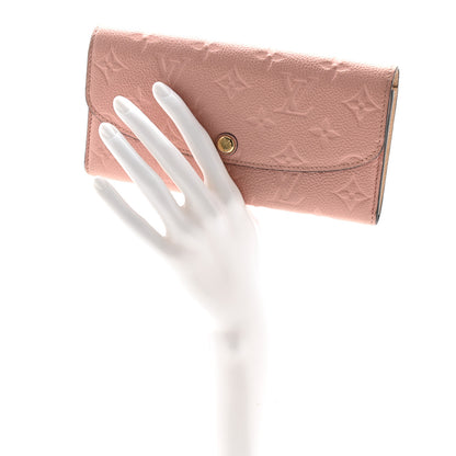 Louis Vuitton Empreinte Emilie Wallet Rose Poudre 2 of 8