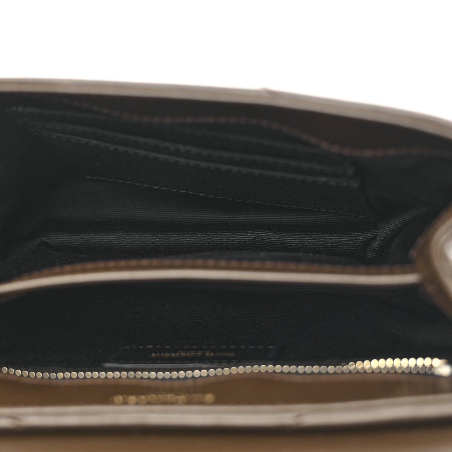 Calfskin Y Quilted Monogram Toy Loulou Crossbody Bag Soil Brown