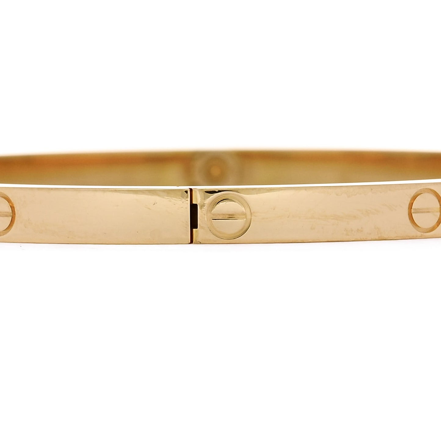 18K Yellow Gold Small LOVE Bracelet 17