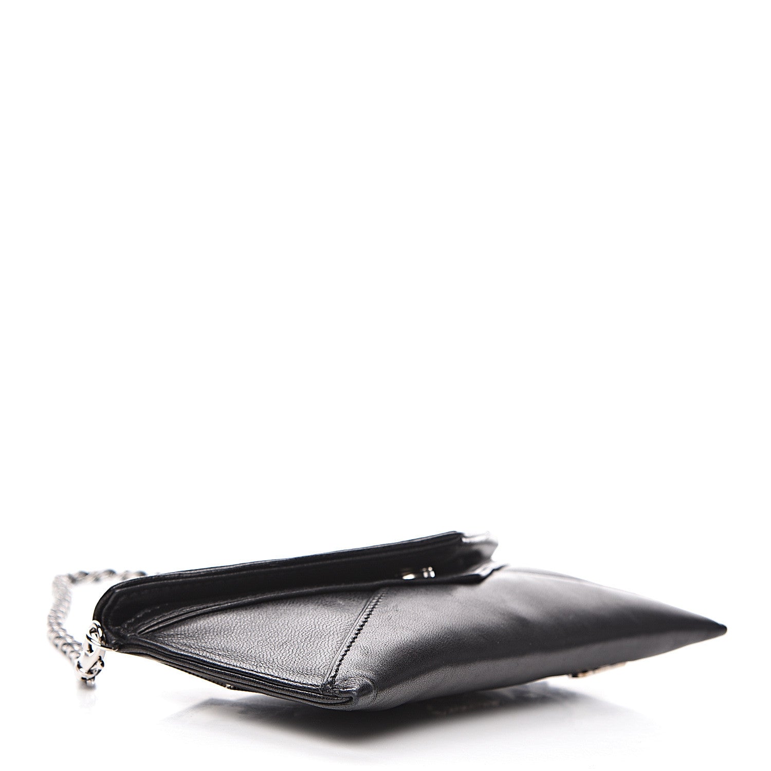 Chanel Lambskin Envelope 31 Rue Cambon Chain Clutch Black 7 of 16