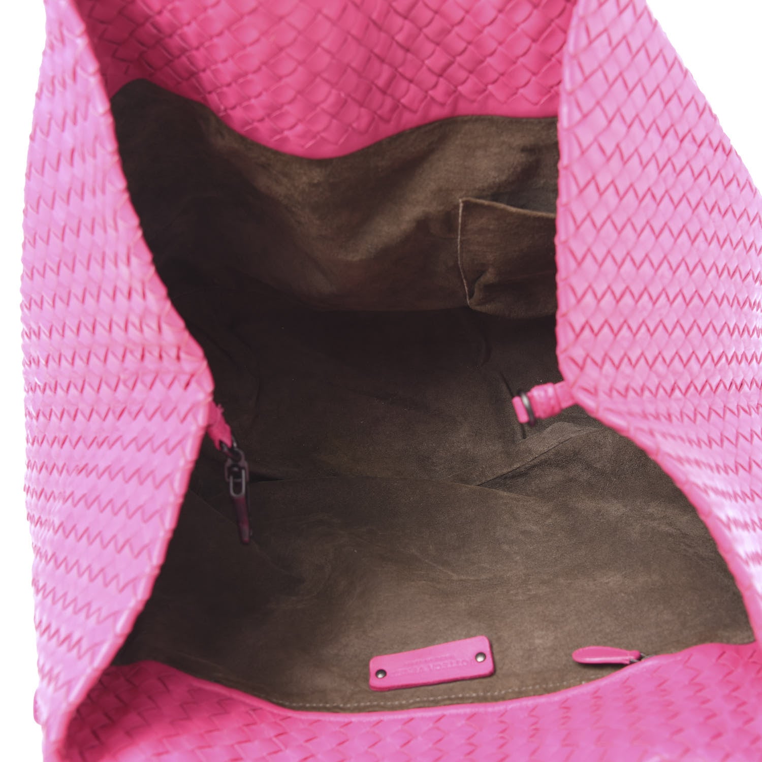 Bottega Veneta Nappa Intrecciato Large Seamless Tote Fuchsia 4 of 12
