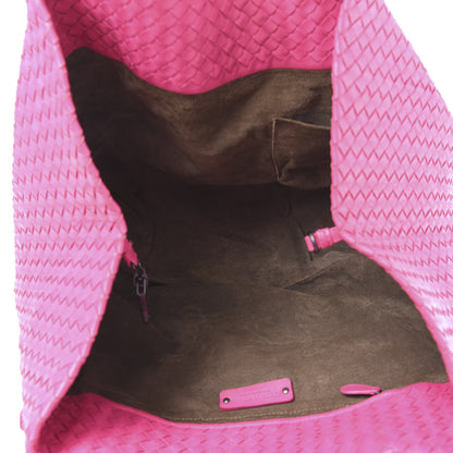 Bottega Veneta Nappa Intrecciato Large Seamless Tote Fuchsia 4 of 12
