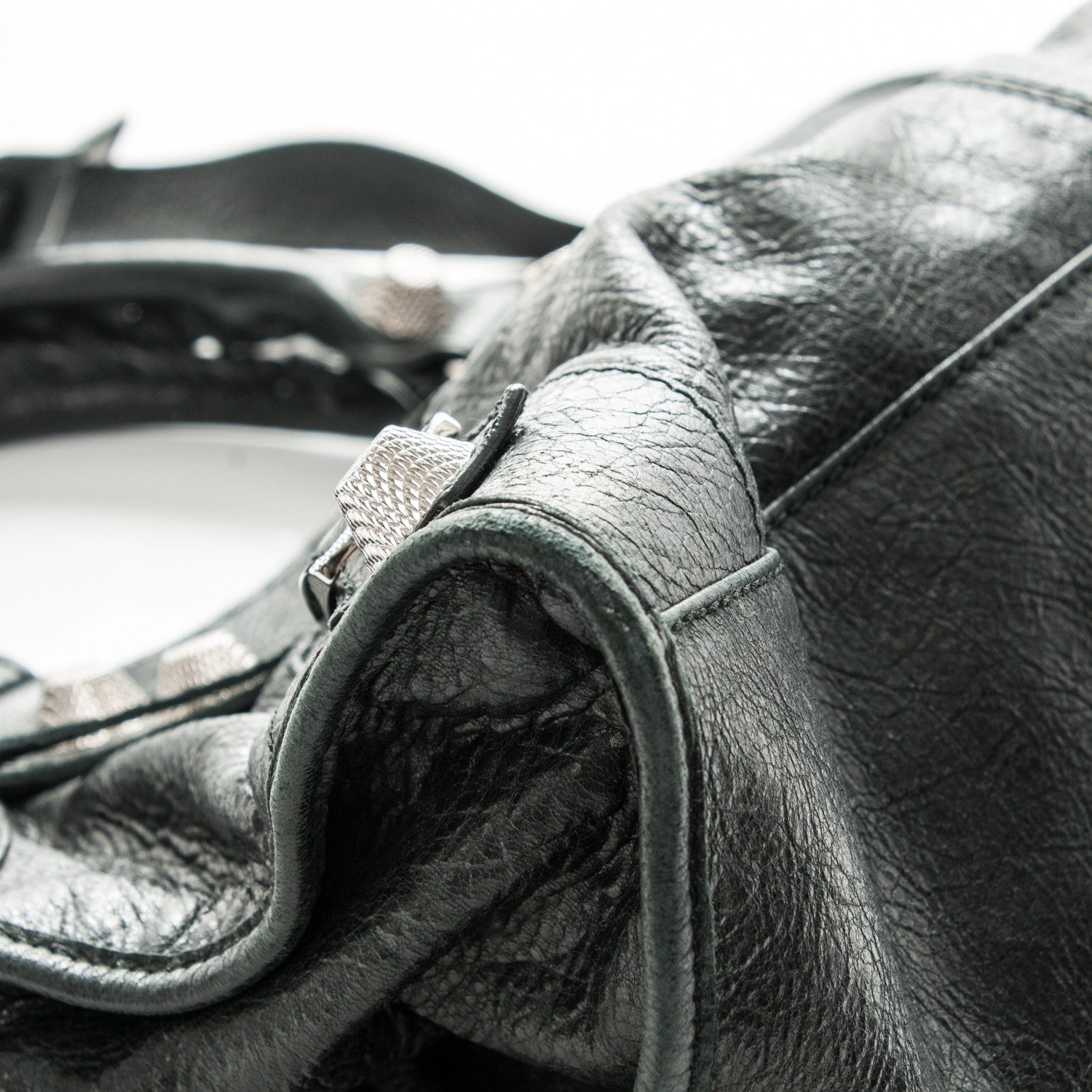 Balenciaga Agneau Giant 21 Silver Hardware Part Time Black 11 of 13