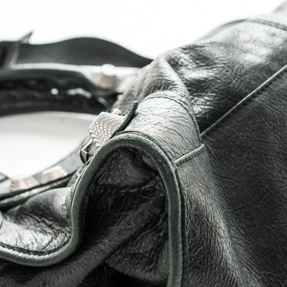 Balenciaga Agneau Giant 21 Silver Hardware Part Time Black 11 of 13