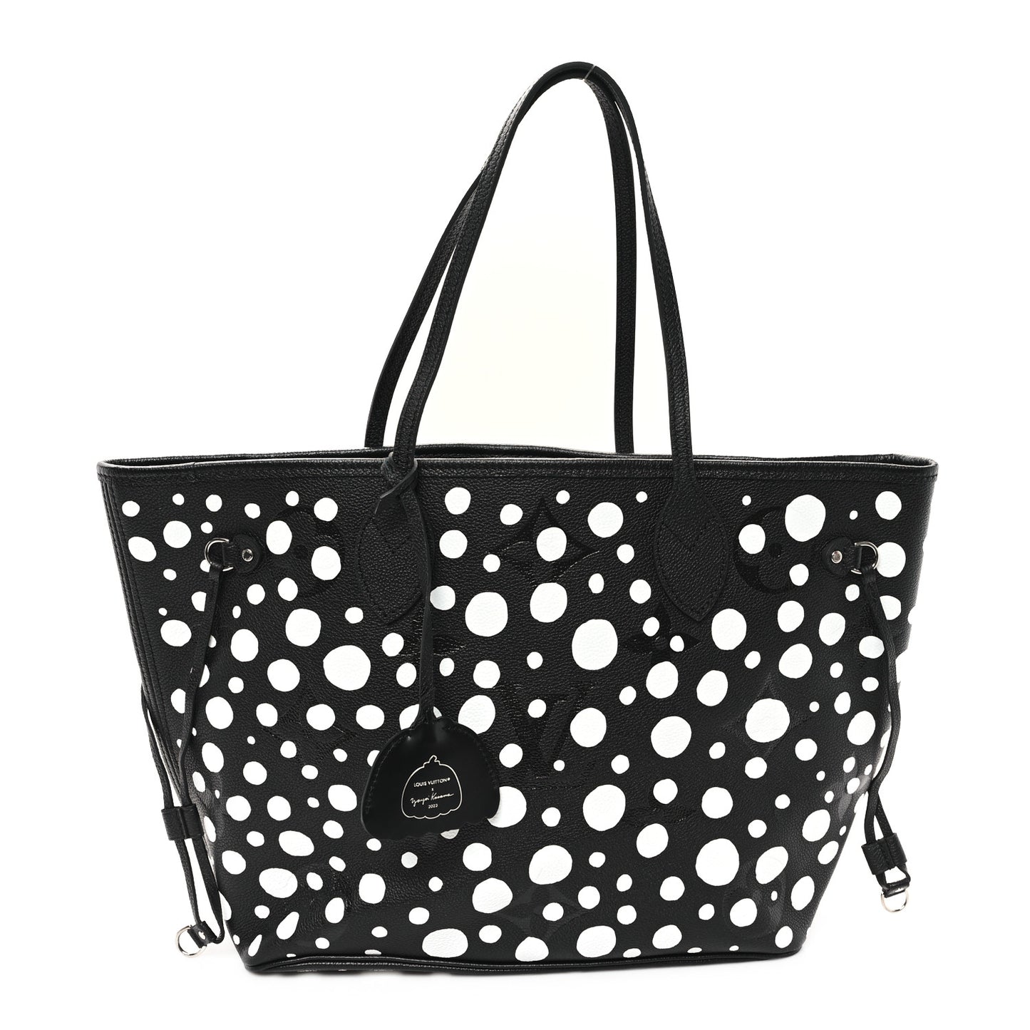 LV X YK Empreinte Neverfull MM Black White