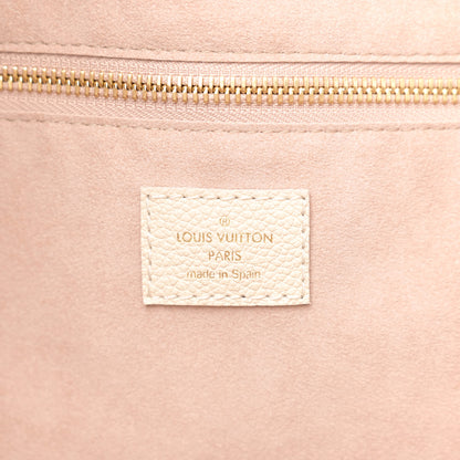 Louis Vuitton Empreinte Monogram Giant Neverfull MM Creme Rose Trianon 7 of 11