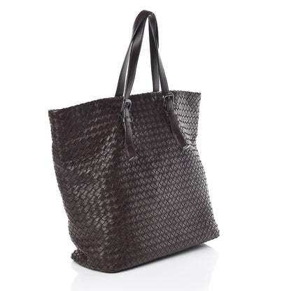 Bottega Veneta Nappa Intrecciato Large Tote Ebano 3 of 8