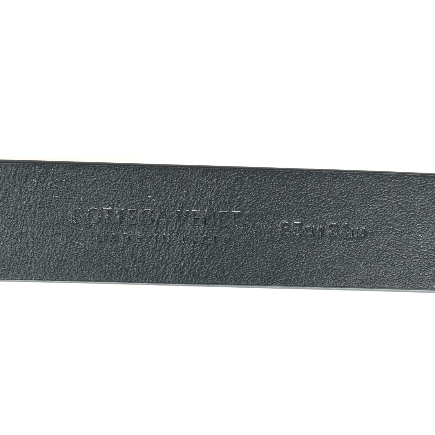 Bottega Veneta Calfskin Knot Belt 85 34 Dark Green 1819208