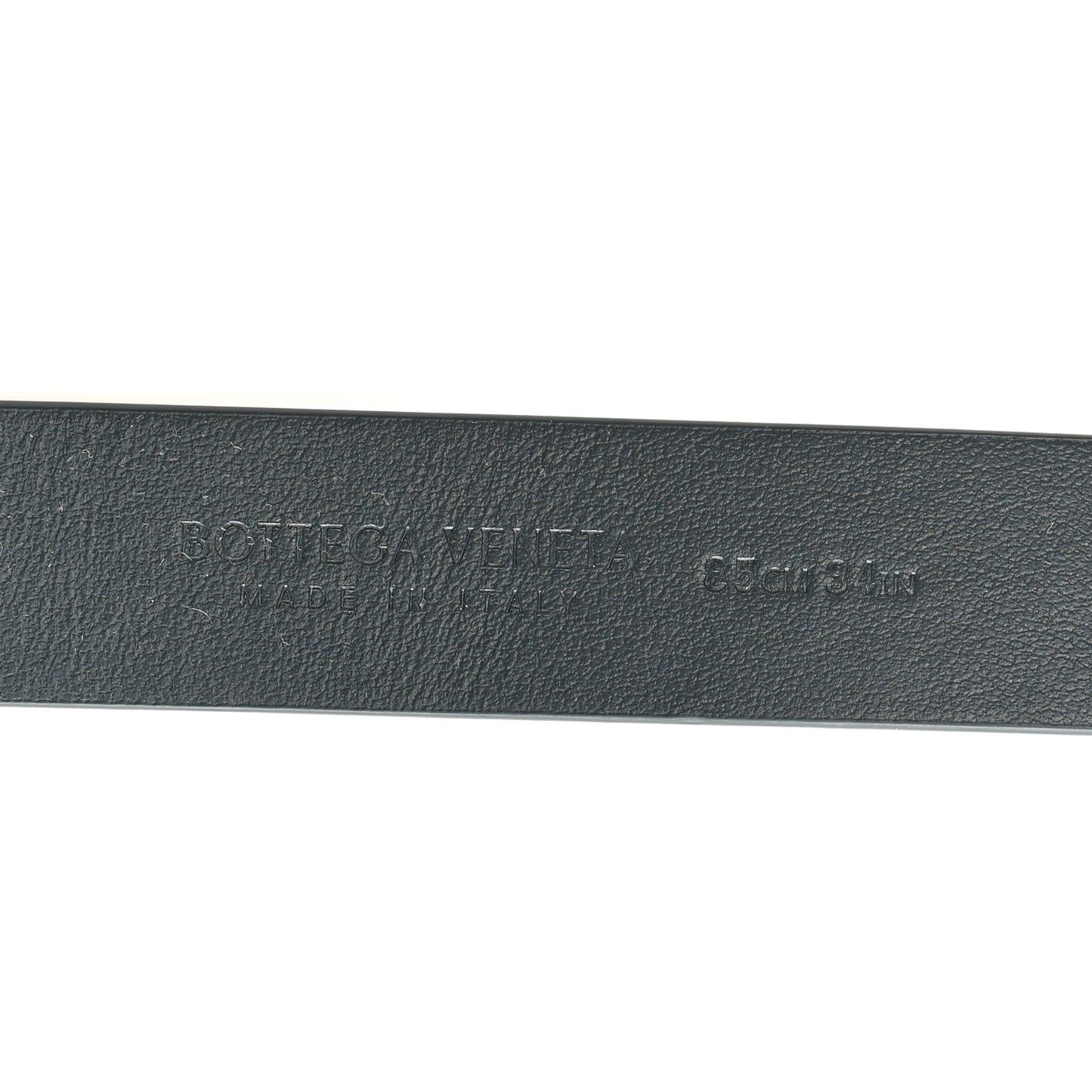 Calfskin Knot Belt 85 34 Dark Green