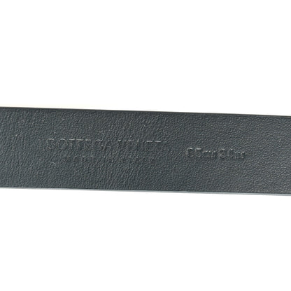 Bottega Veneta Calfskin Knot Belt 85 34 Dark Green 3 of 4
