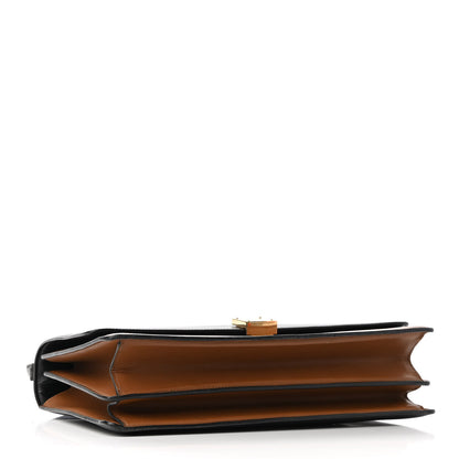 Celine Calfskin Medium Bi-Color Case Flap Camel 4 of 9