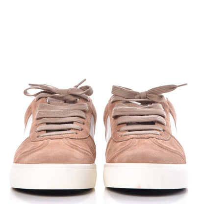 Valentino Garavani Suede Flycrew Sneakers 36.5 White Skin Sorbet 2 of 10