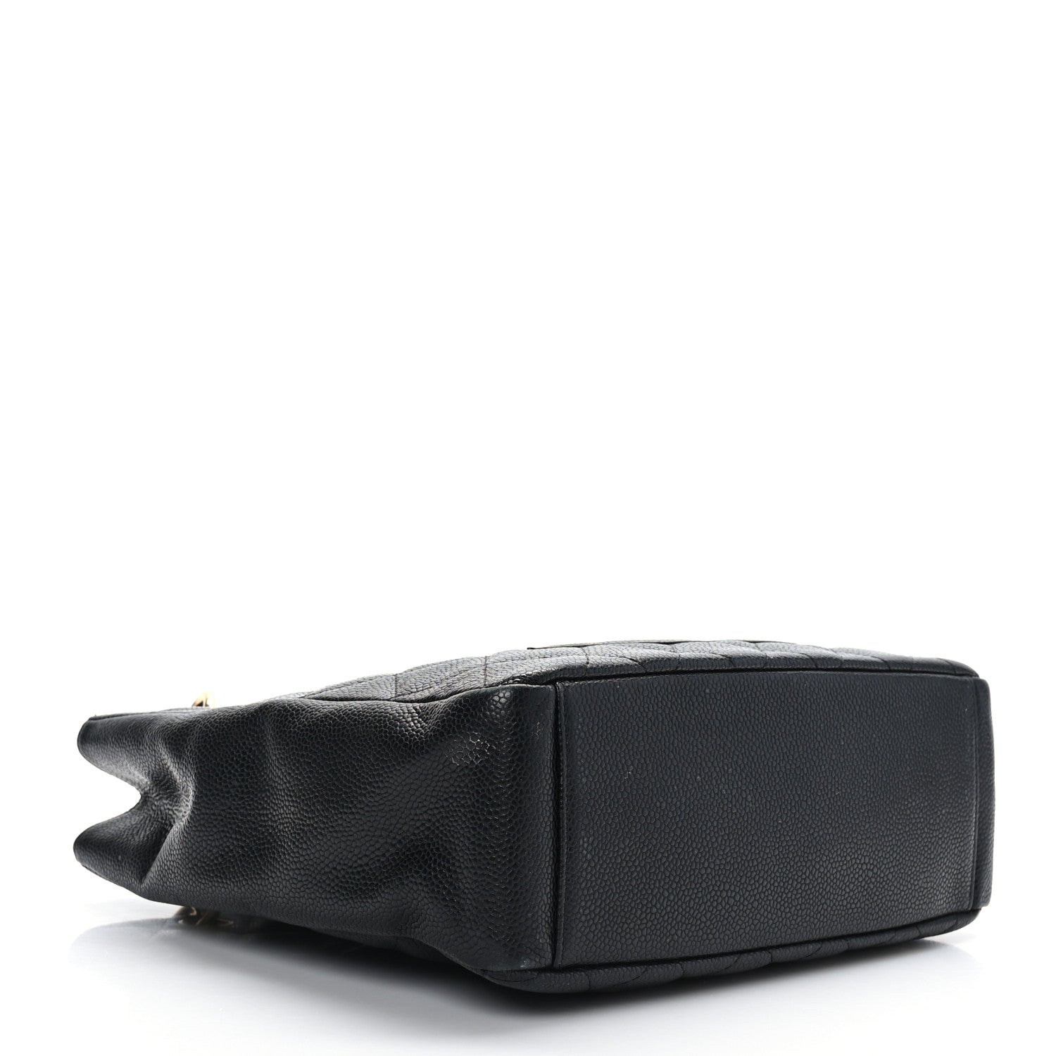 Chanel Caviar Quilted Petit Shopping Tote PST Black 3 of 8