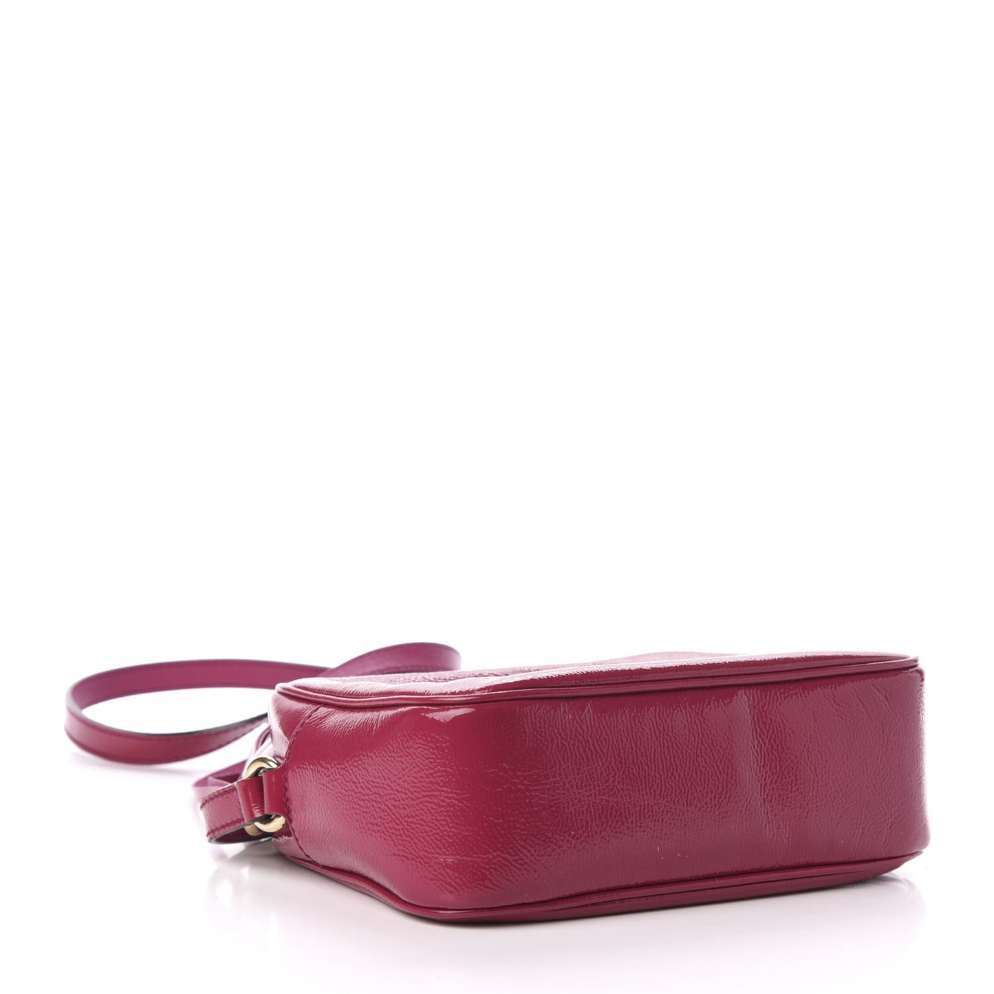 Soft Patent Small Soho Disco Bag Bright Bougainvillea