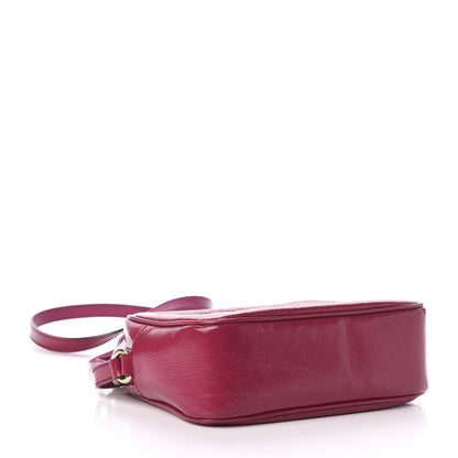 Gucci Soft Patent Small Soho Disco Bag Bright Bougainvillea 4 of 12