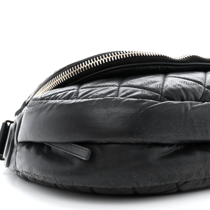Chanel Nylon Quilted Coco Cocoon Messenger Black 10 of 16