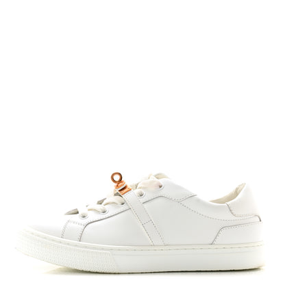 Hermes Calfskin Day Sneakers 36 White 1 of 11