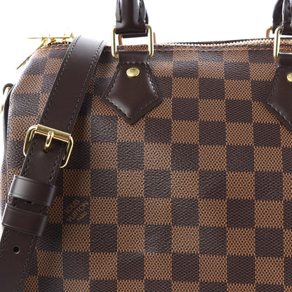 Louis Vuitton Damier Ebene Speedy Bandouliere 25 11 of 12