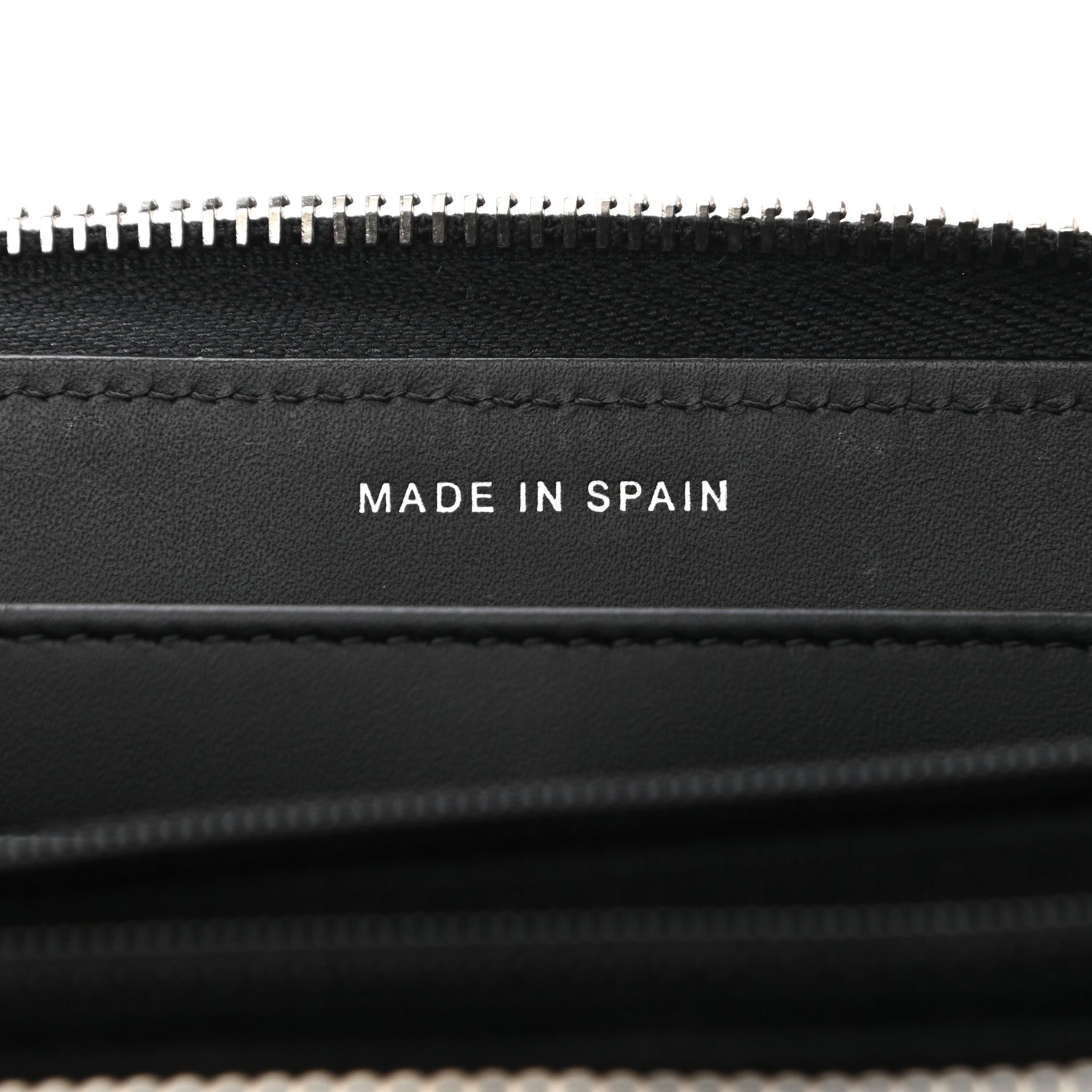 Chanel Patent Quilted Large Gusset Zip Around Wallet Black 7 of 10