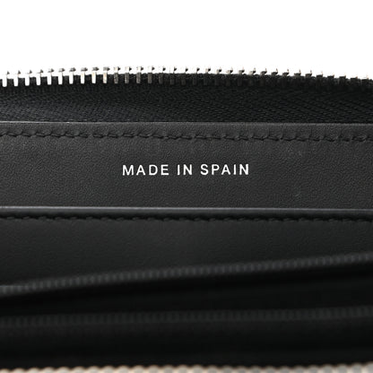 Chanel Patent Quilted Large Gusset Zip Around Wallet Black 7 of 10