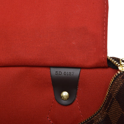 Louis Vuitton Damier Ebene Speedy Bandouliere 25 9 of 9