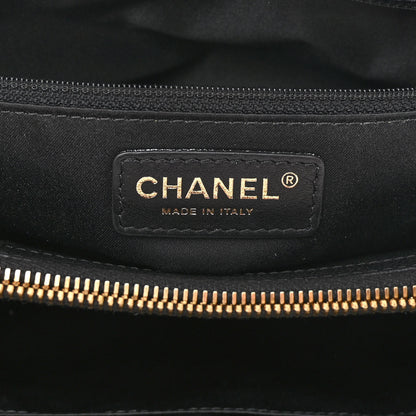 Chanel Caviar Quilted Grand Shopping Tote GST Black 5 of 9