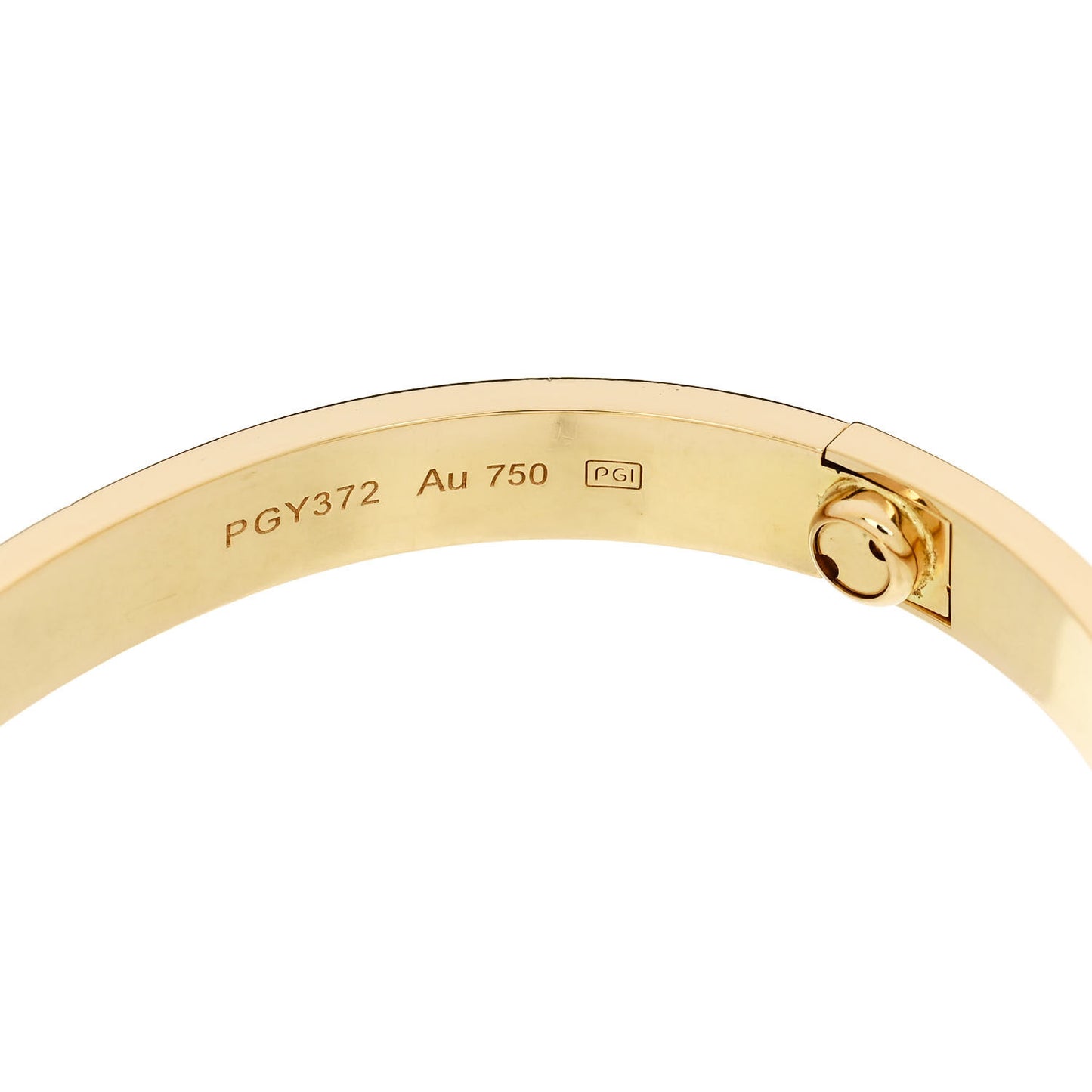 18K Yellow Gold Love Bracelet 16