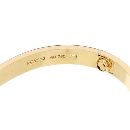 Cartier 18K Yellow Gold Love Bracelet 16 7 of 8