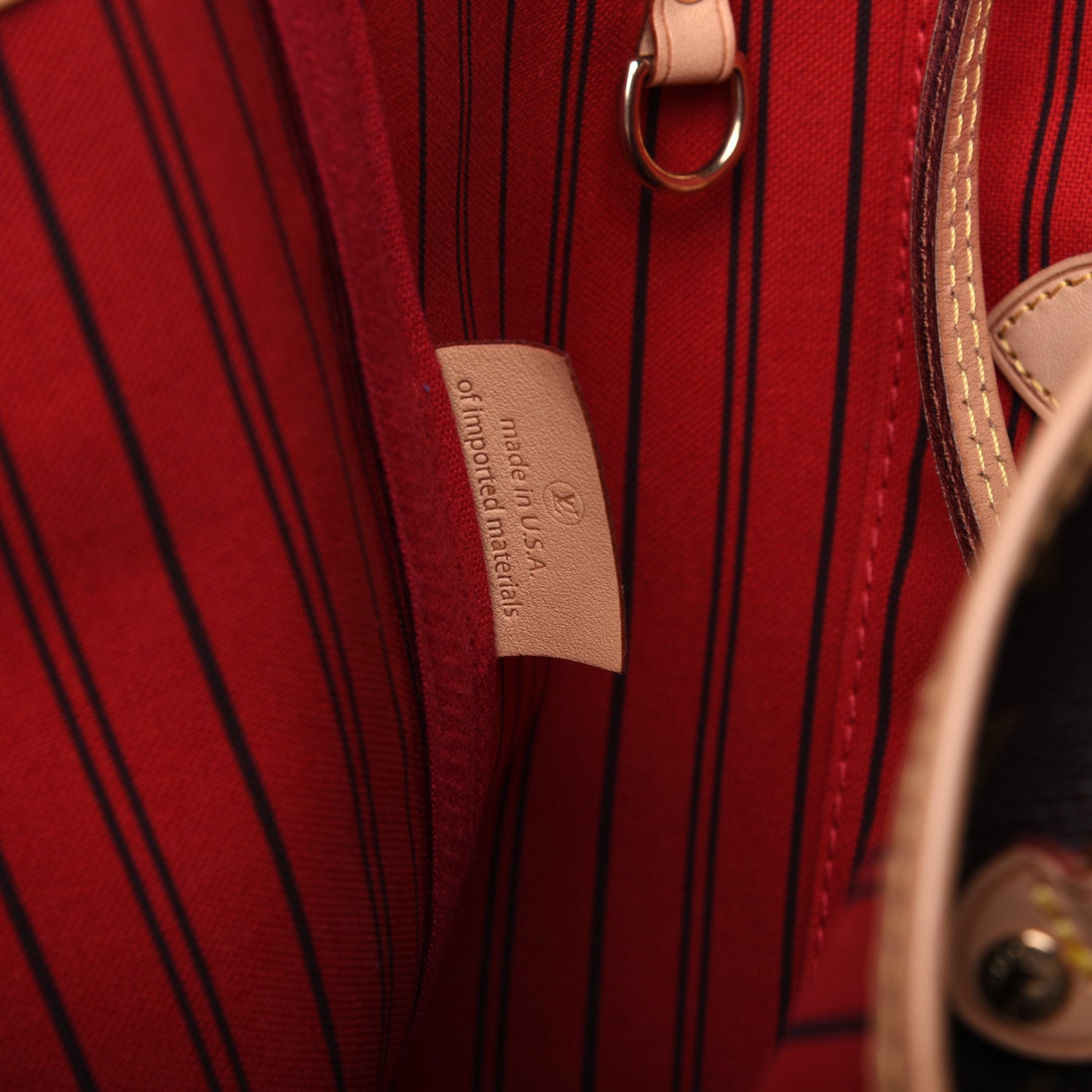 Louis Vuitton Monogram Neo Neverfull MM Cherry 9 of 17
