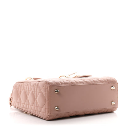 Christian Dior Lambskin Cannage Small My ABCDior Lady Dior Fard 4 of 11