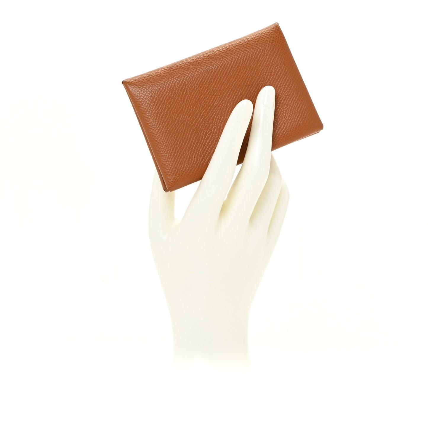 Epsom Calvi Duo Card Case Gold