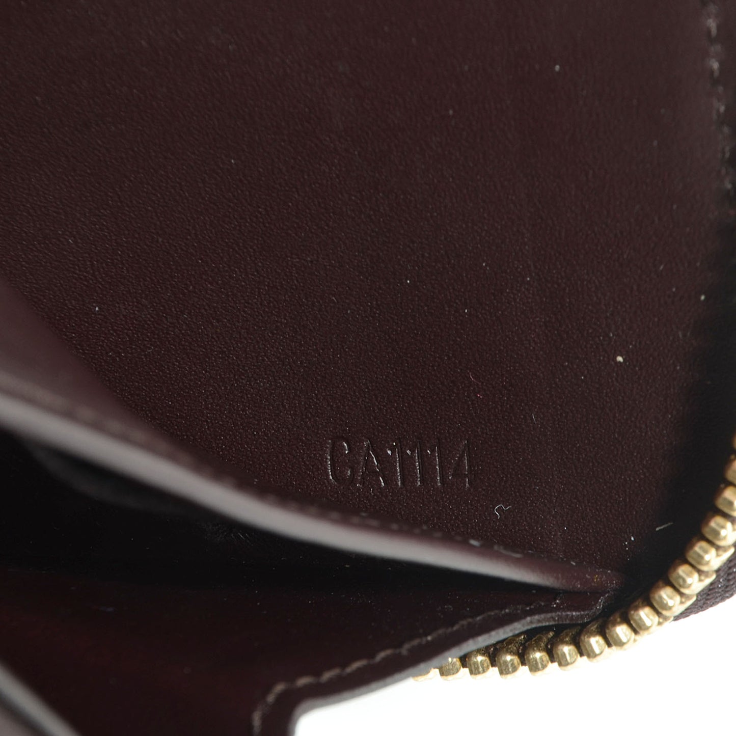Vernis Zippy Wallet Amarante