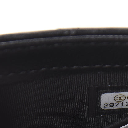 Chanel Lambskin Quilted Mini Trendy CC Chain Wallet Black 6 of 8