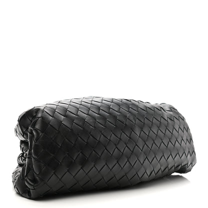 Bottega Veneta Nappa Maxi Intreccio The Pouch Oversized Clutch Black 4 of 7