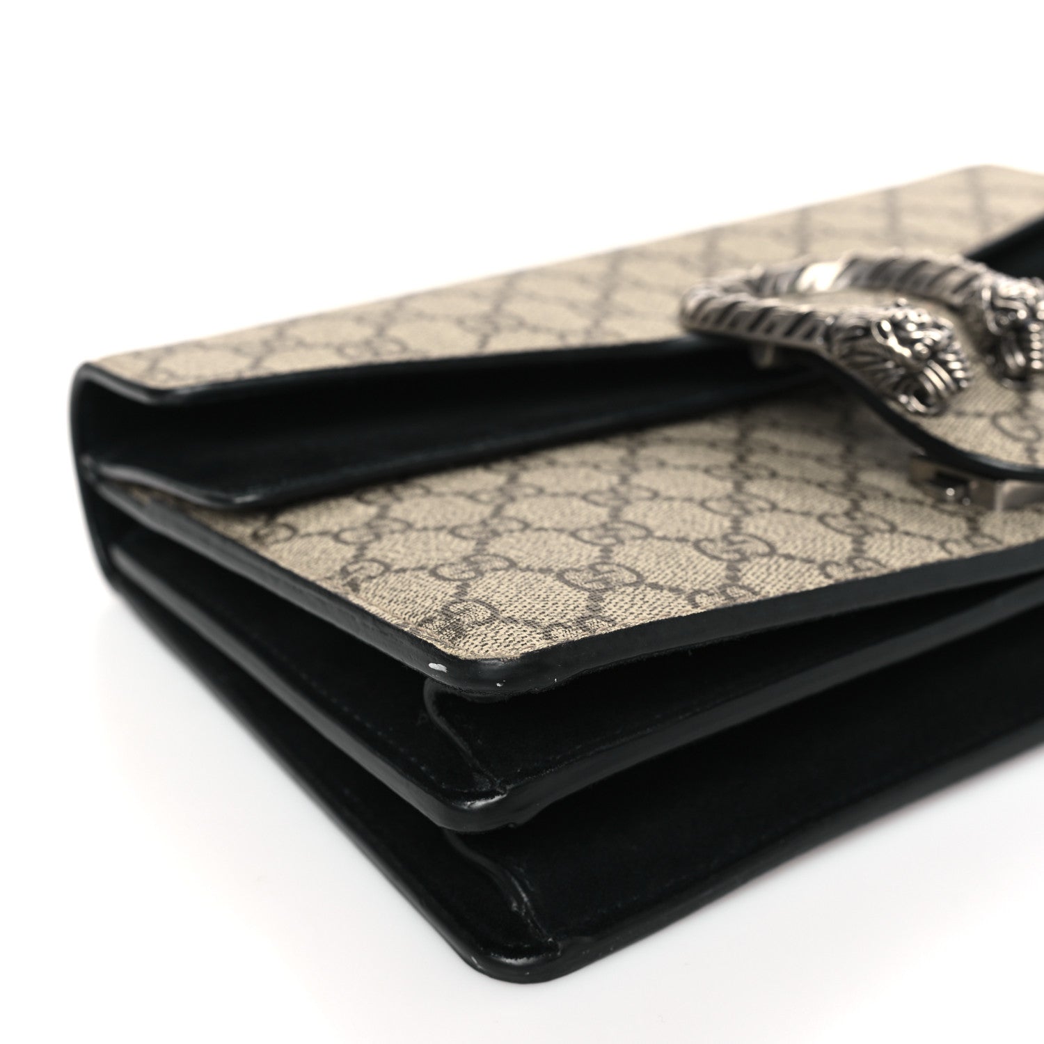 Gucci GG Supreme Monogram Small Dionysus Shoulder Bag Black 8 of 9