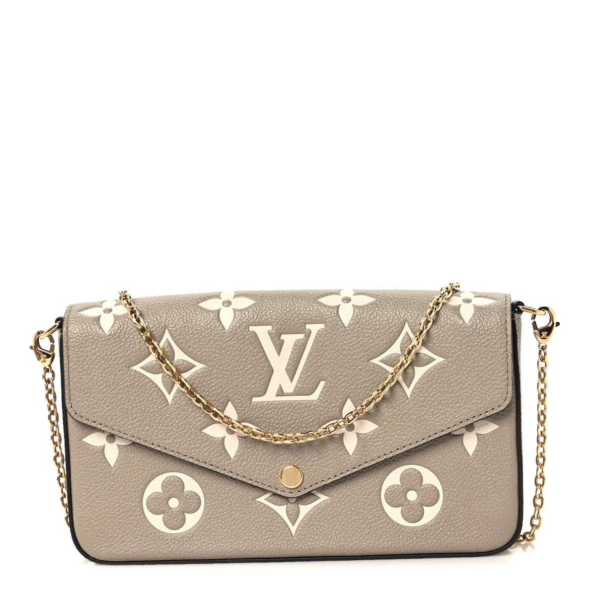 Empreinte Monogram Giant Felicie Pochette Tourterelle Creme